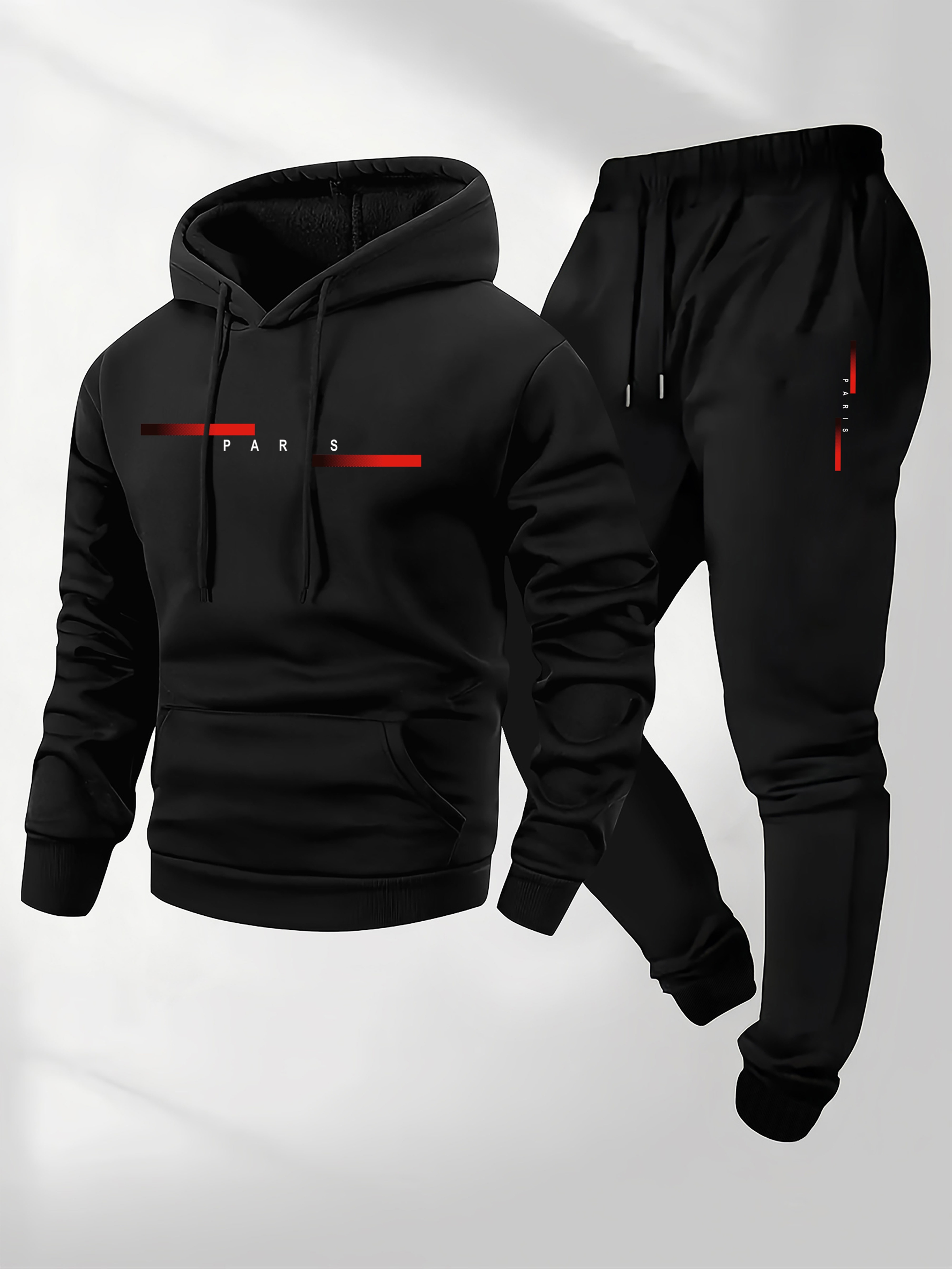 Winter Clothing - 2026 letter printed sportswear set men's