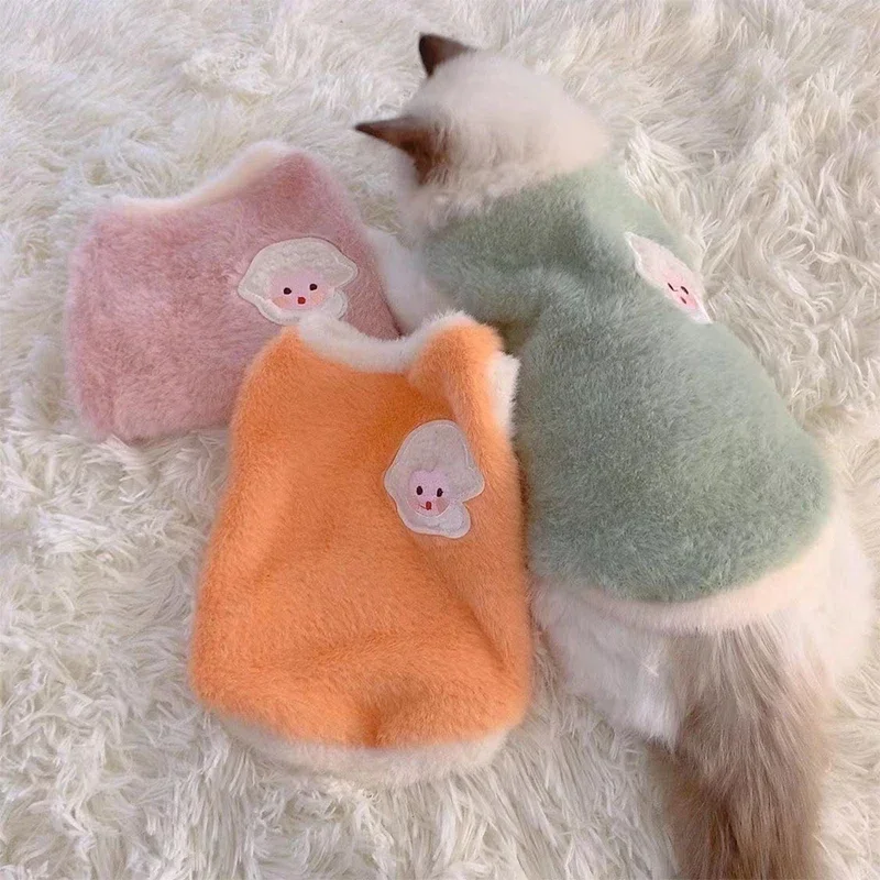Winter Clothing For Dogs - Soft Thicken Pet Clothes Faux Rabbit