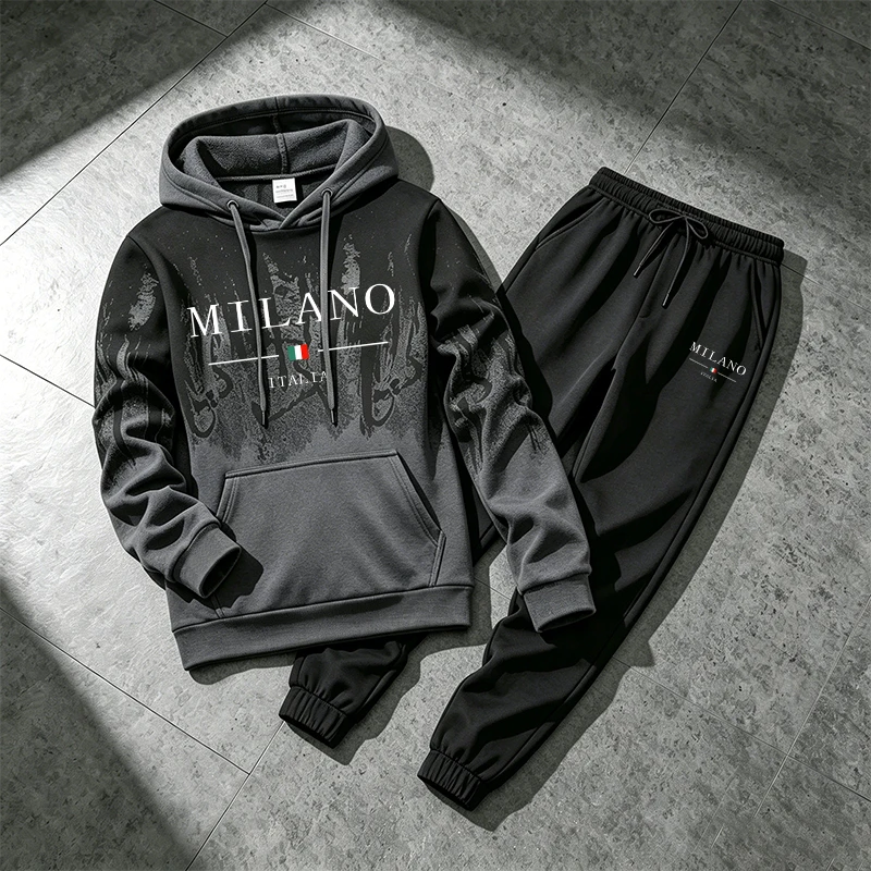 Winter Clothing - 2026 New Arrival Men's Tracksuit Hoodie&sweatpants