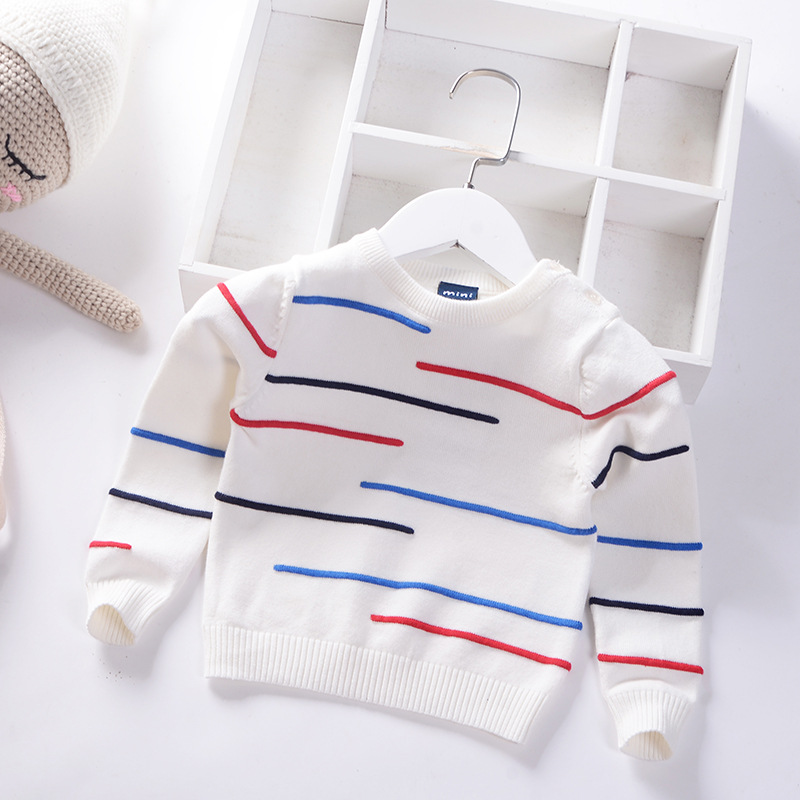 Winter Clothing Toddler - Striped Boys Sweaters Toddler Baby Pullover