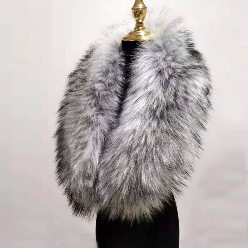 Winter Clothing Essentials - New 80cm Large Faux Fur Collar