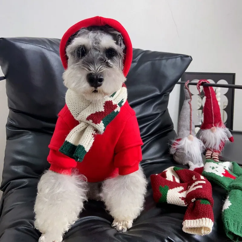 Dog Apparel Accessories Scarf  - Winter Clothing For Dogs ulasan dan harga