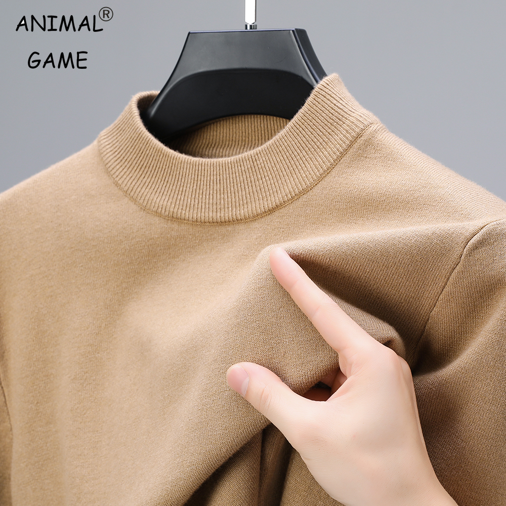 Half Turtleneck Knitwear Sweat - Winter Clothing Brands ulasan dan harga