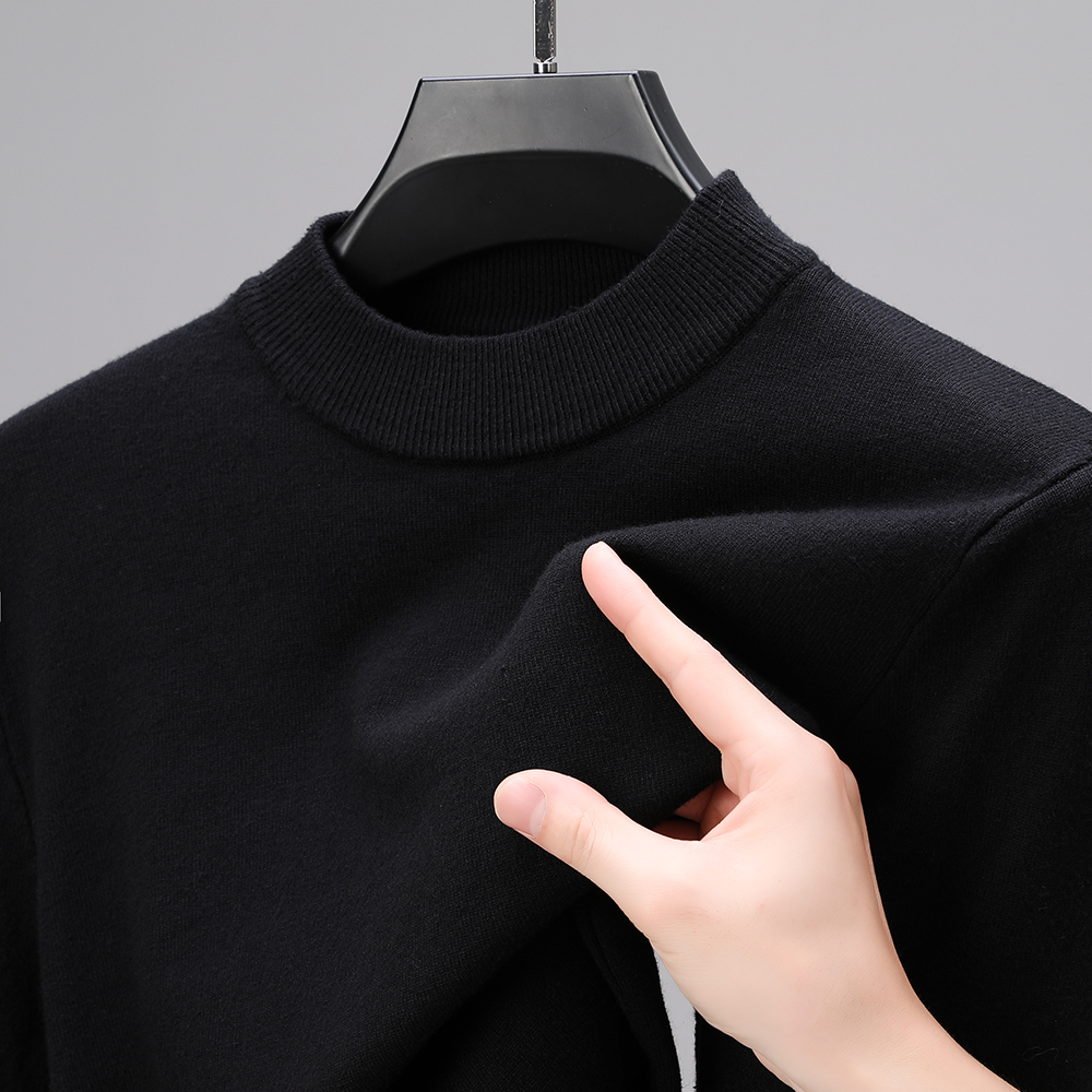 Half Turtleneck Knitwear Sweat - Winter Clothing Brands ulasan dan harga