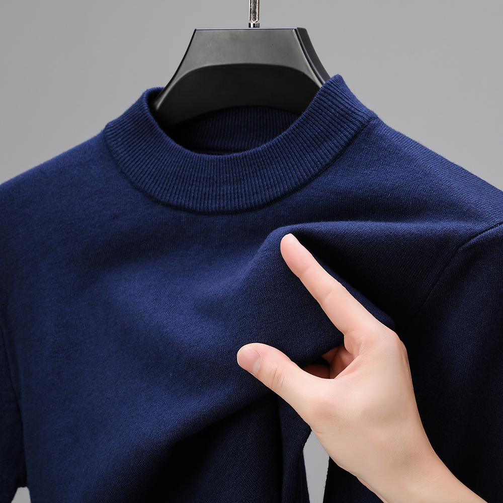 Half Turtleneck Knitwear Sweat - Winter Clothing Brands ulasan dan harga