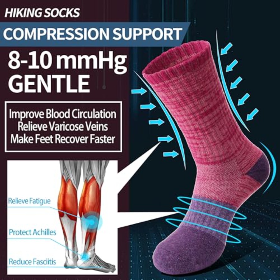Anlisim Merino Wool Hiking Soc - Thermal Sock Merino ulasan dan harga