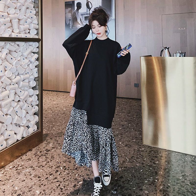 Plus Size Street Casual Patchw - Winter Clothing Trends For Women ulasan dan harga