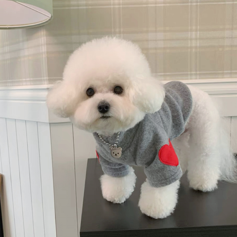 Dog Love Bottom Shirt Warm Pet - Winter Clothing For Dogs ulasan dan harga