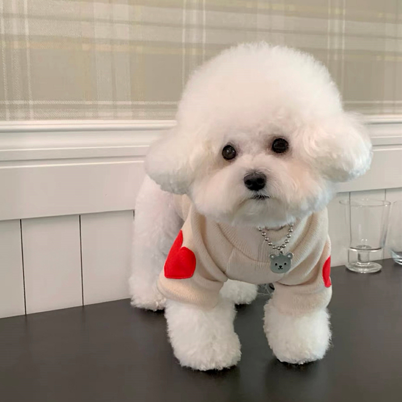 Dog Love Bottom Shirt Warm Pet - Winter Clothing For Dogs ulasan dan harga
