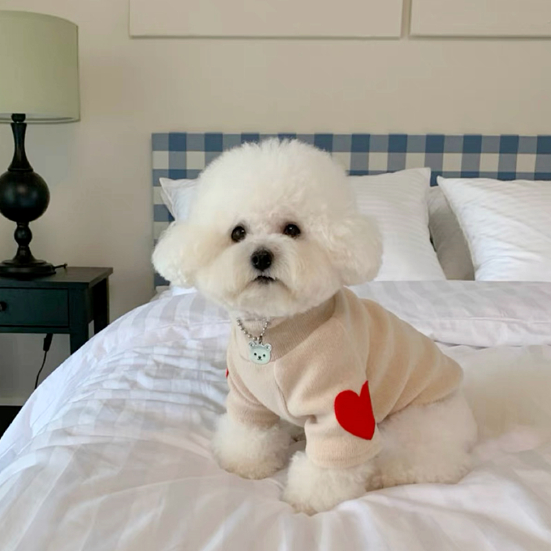 Dog Love Bottom Shirt Warm Pet - Winter Clothing For Dogs ulasan dan harga
