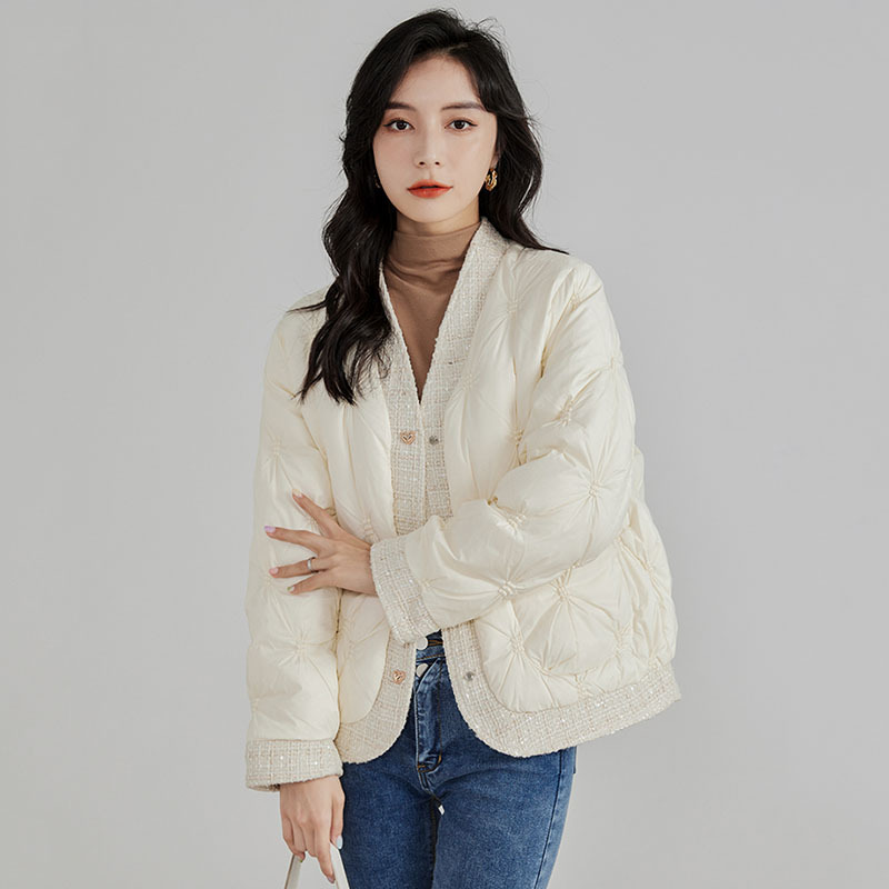 Autumn Winter Down Jacket V-Ne - Winter Clothing Trends For Women ulasan dan harga