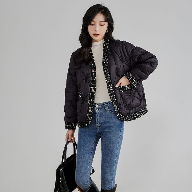 Autumn Winter Down Jacket V-Ne - Winter Clothing Trends For Women ulasan dan harga