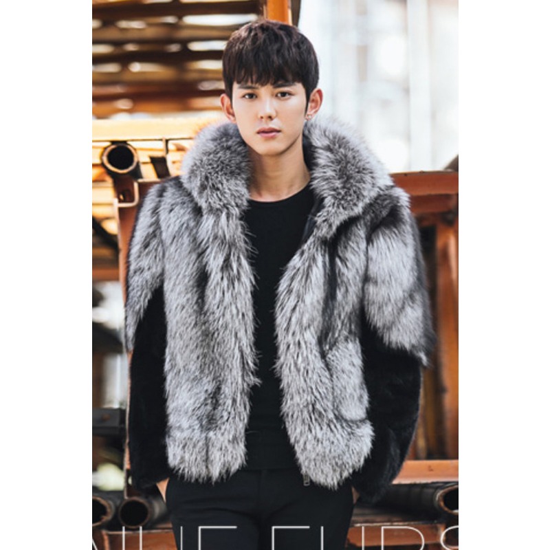 Long Sleeve Zipper Hooded Faux - Winter Clothing Brands ulasan dan harga