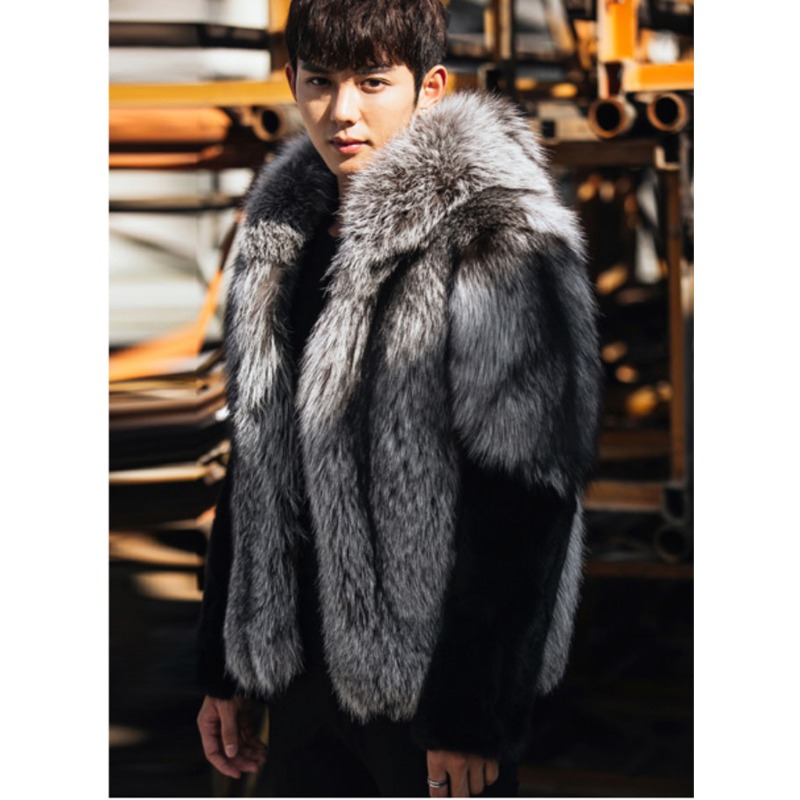 Long Sleeve Zipper Hooded Faux - Winter Clothing Brands ulasan dan harga