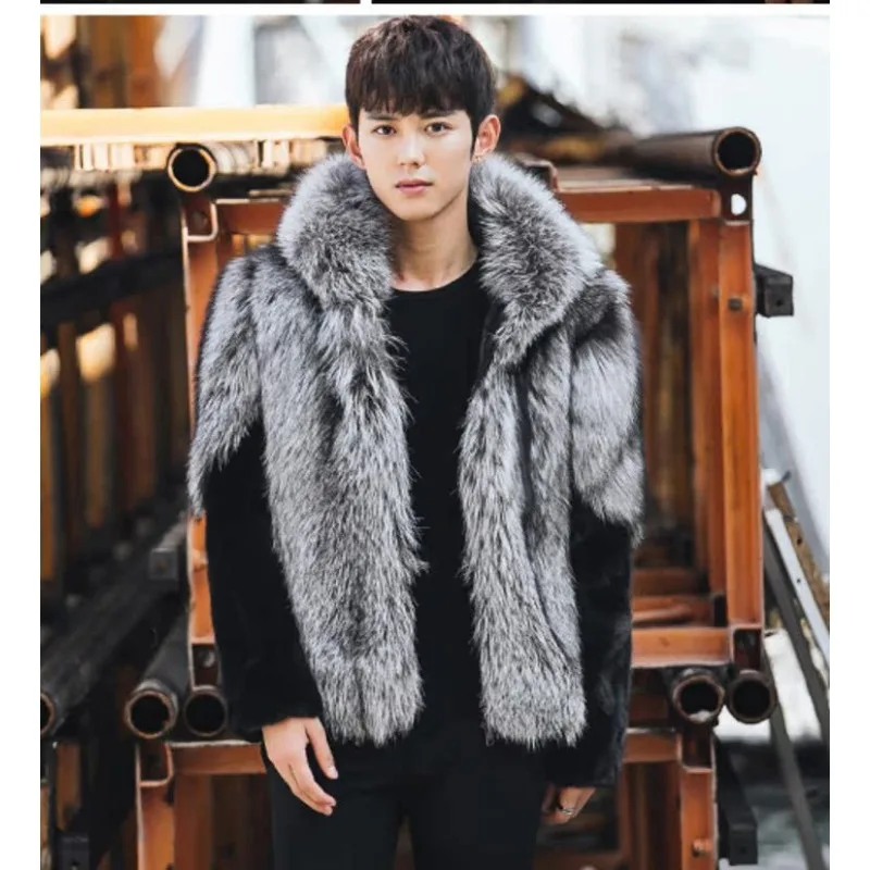 Long Sleeve Zipper Hooded Faux - Winter Clothing Brands ulasan dan harga