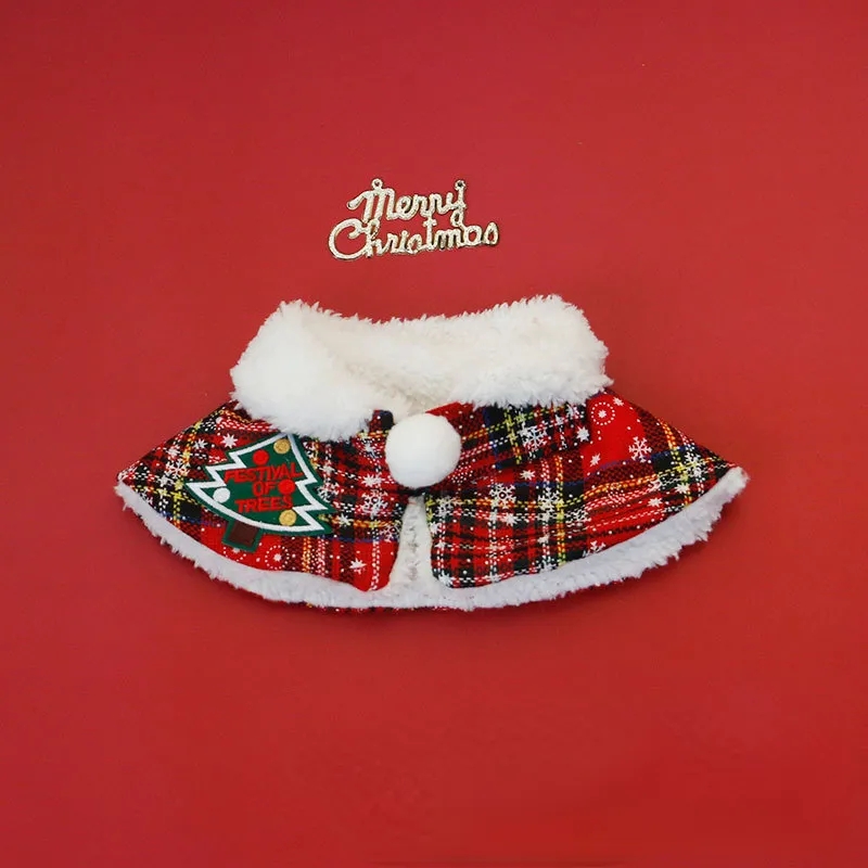 Cat Christmas Cloak Pet New Ye - Winter Clothing For Dogs ulasan dan harga