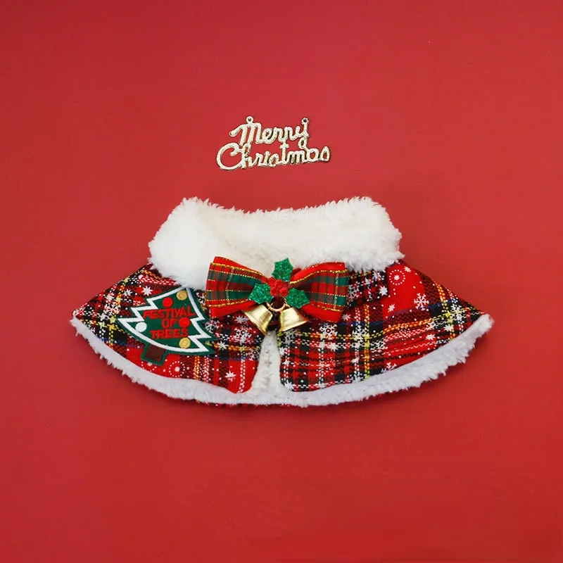 Cat Christmas Cloak Pet New Ye - Winter Clothing For Dogs ulasan dan harga