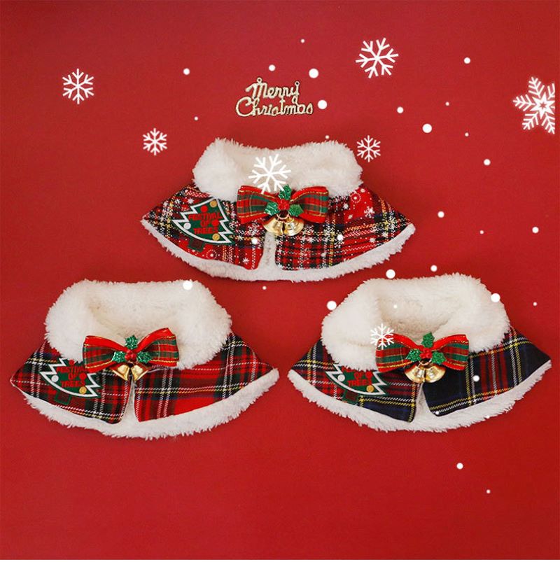 Cat Christmas Cloak Pet New Ye - Winter Clothing For Dogs ulasan dan harga