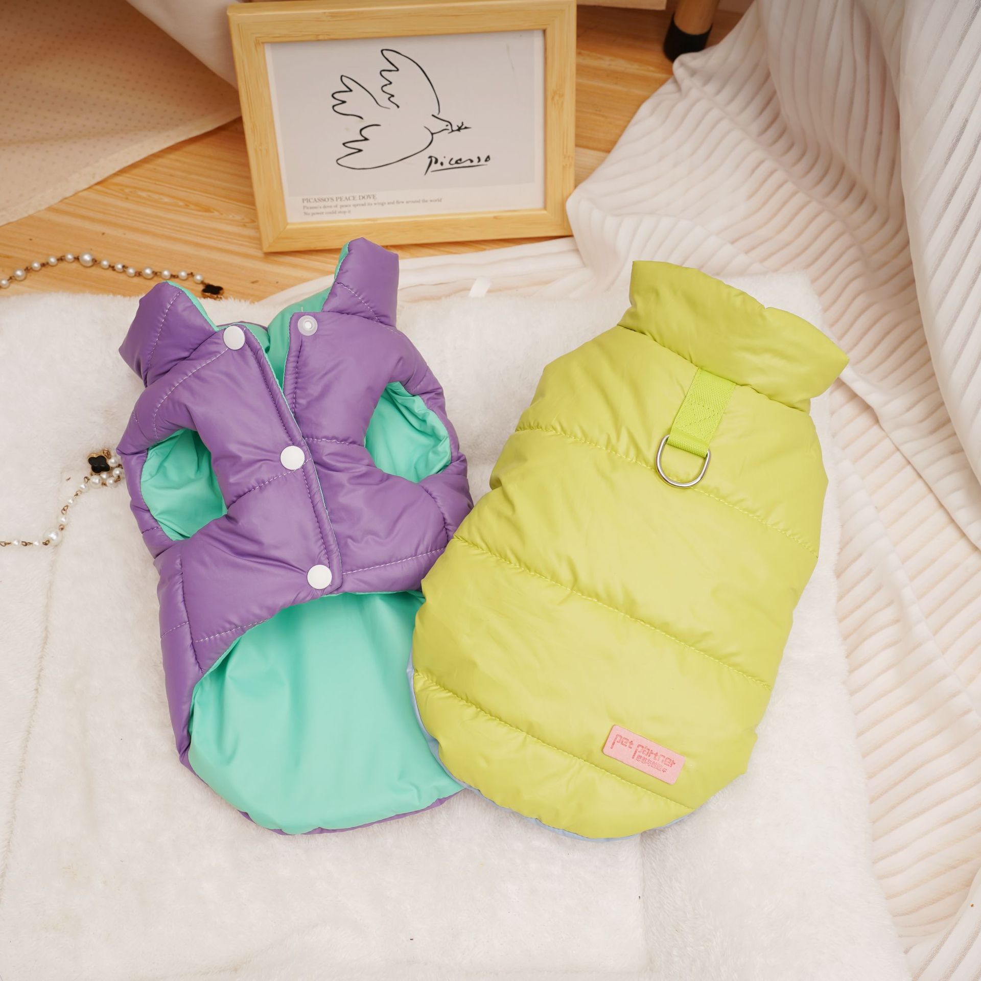 Thickened Cotton Clothes for A - Winter Clothing For Dogs ulasan dan harga
