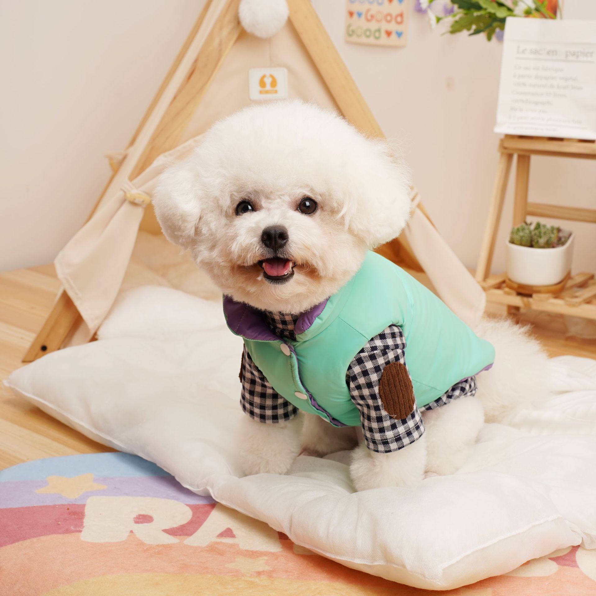 Thickened Cotton Clothes for A - Winter Clothing For Dogs ulasan dan harga