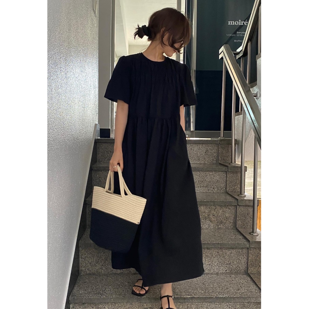 Slimming High Waist round Neck - Winter Clothing Colors ulasan dan harga