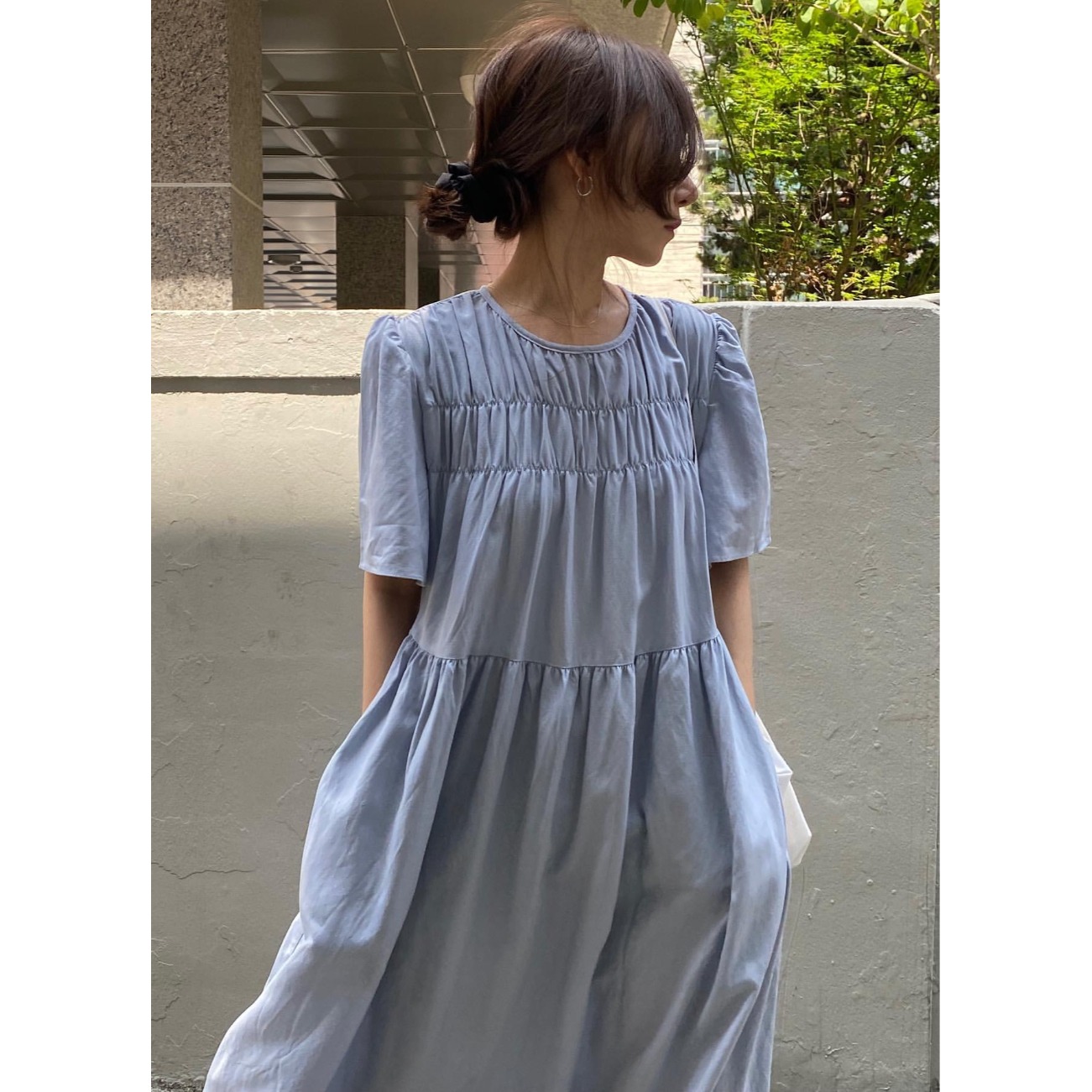 Slimming High Waist round Neck - Winter Clothing Colors ulasan dan harga