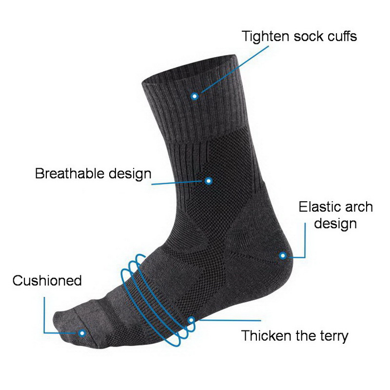 1 Pair Merino Wool Sock Winter - Thermal Sock Merino ulasan dan harga