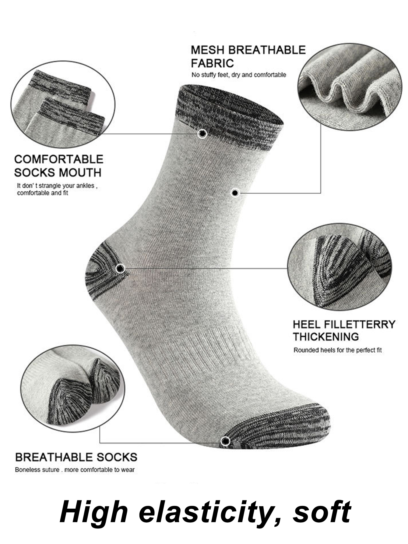 6Pairs Super Thick Merino Wool - Thermal Sock Merino ulasan dan harga
