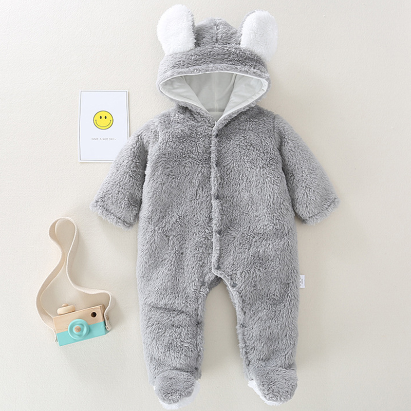 Winter Baby Boy Romper Hooded  - Winter Clothing Toddler ulasan dan harga