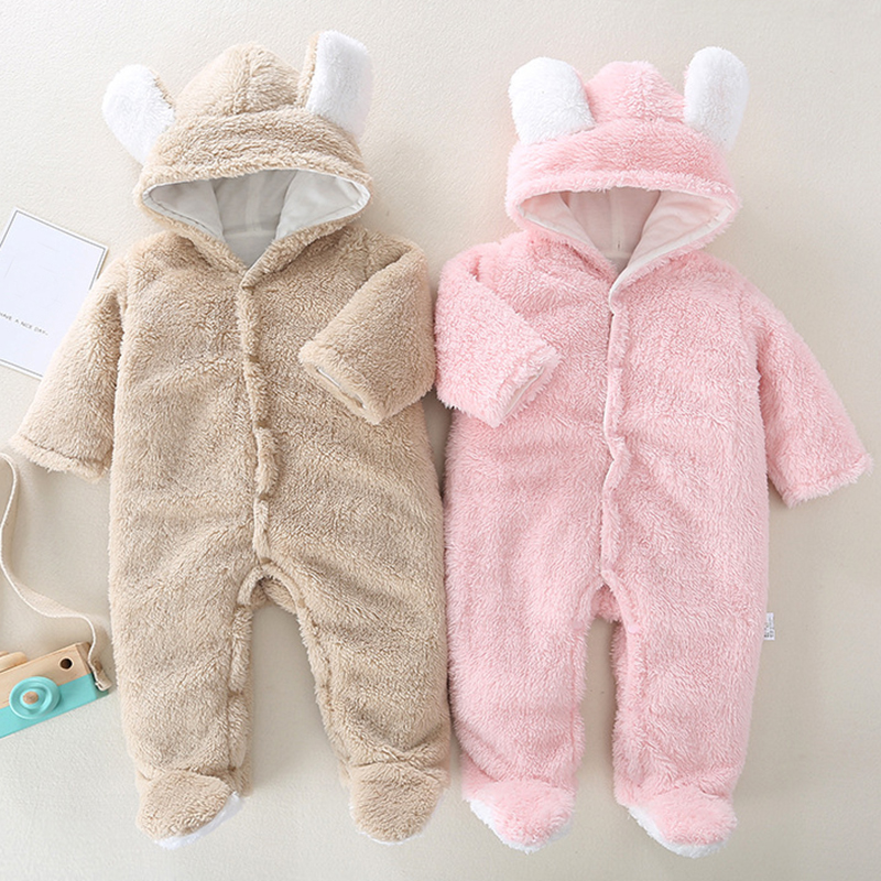 Winter Baby Boy Romper Hooded  - Winter Clothing Toddler ulasan dan harga