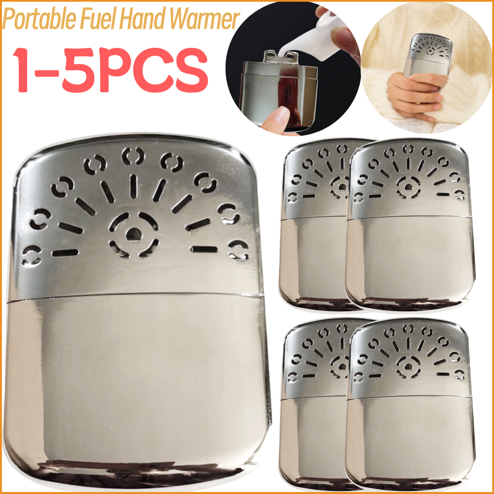 1-5PCS Zinc Alloy Portable Fue - Hand Warmer Reusable ulasan dan harga