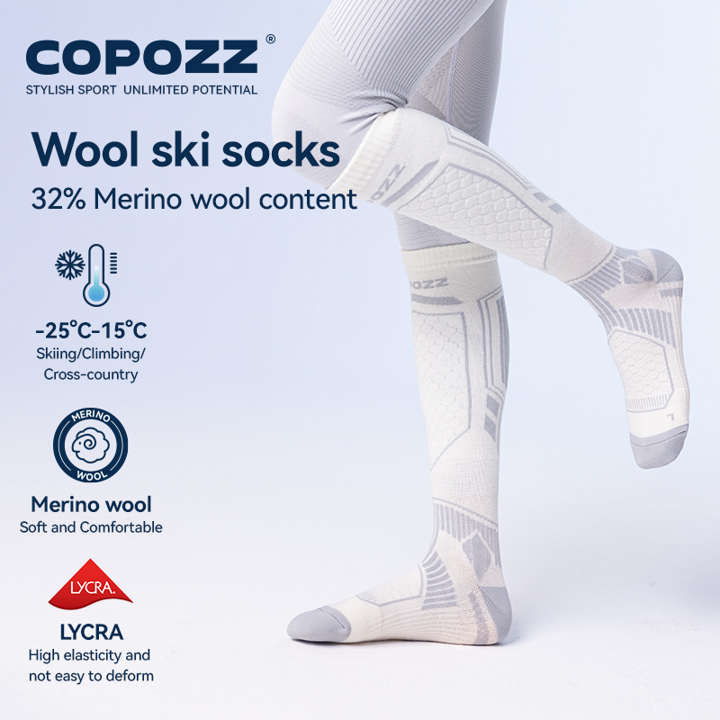 COPOZZ Merino Wool Winter Ski  - Thermal Sock Merino ulasan dan harga