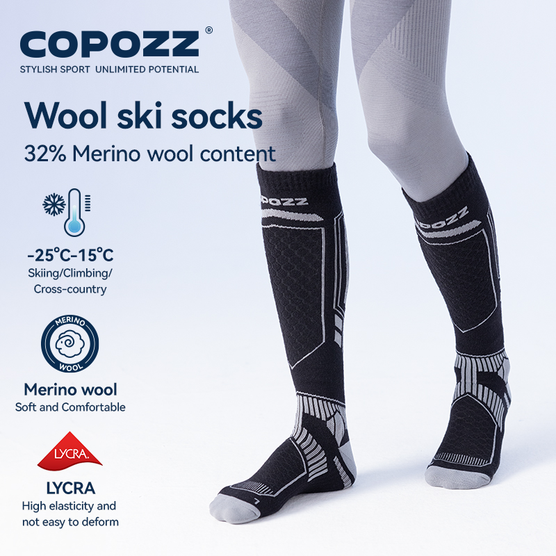 COPOZZ Merino Wool Winter Ski  - Thermal Sock Merino ulasan dan harga