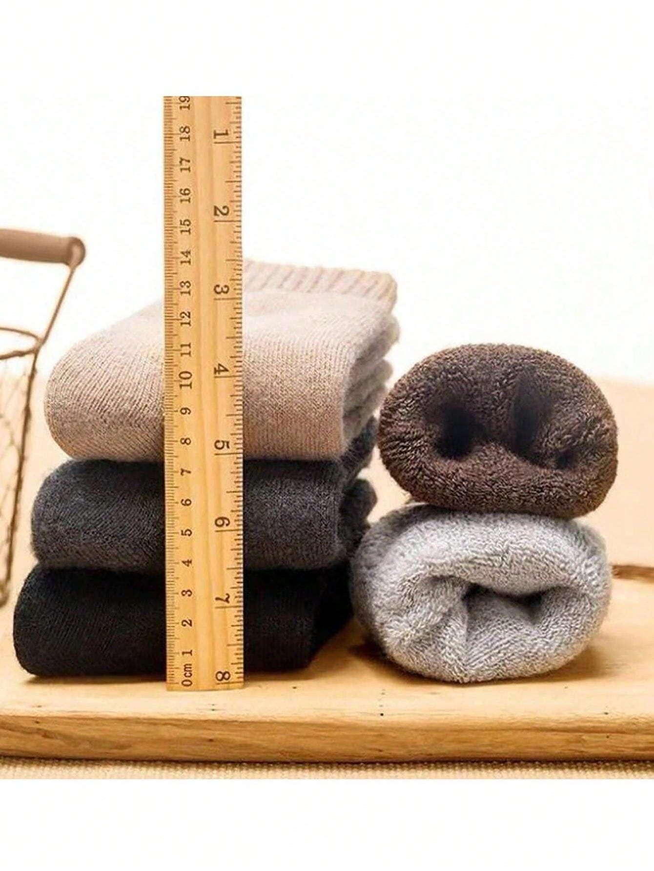 1 Pairs Winter Warm Women Sock - Thermal Sock Merino ulasan dan harga