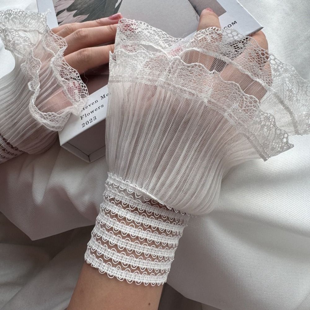 Multilayer Ruffle Lace False S - Winter Clothing Women Sale ulasan dan harga