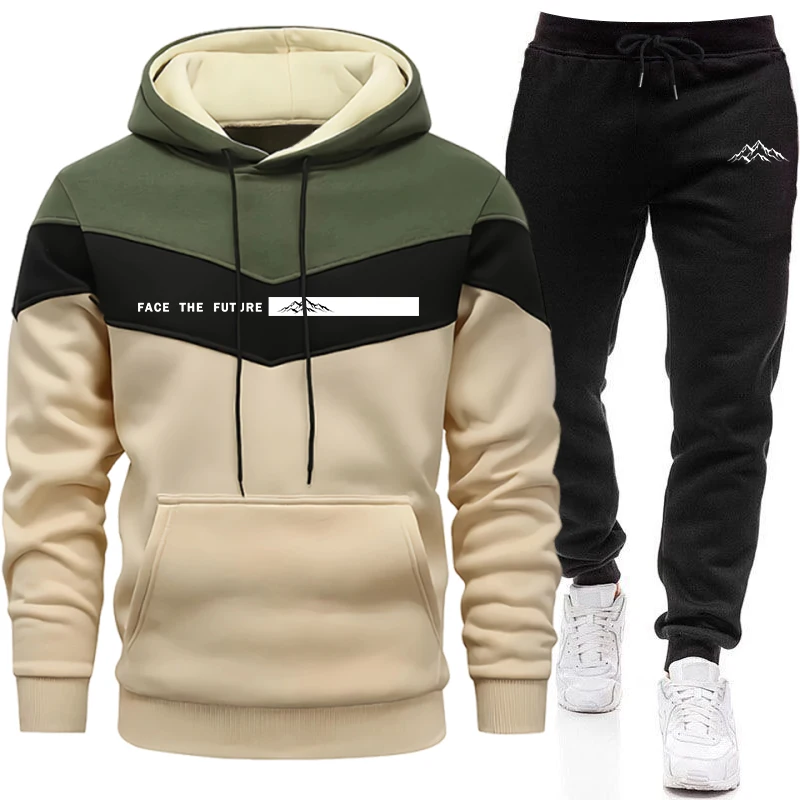 New Men's Tracksuit Fall Winte - Winter Clothing ulasan dan harga