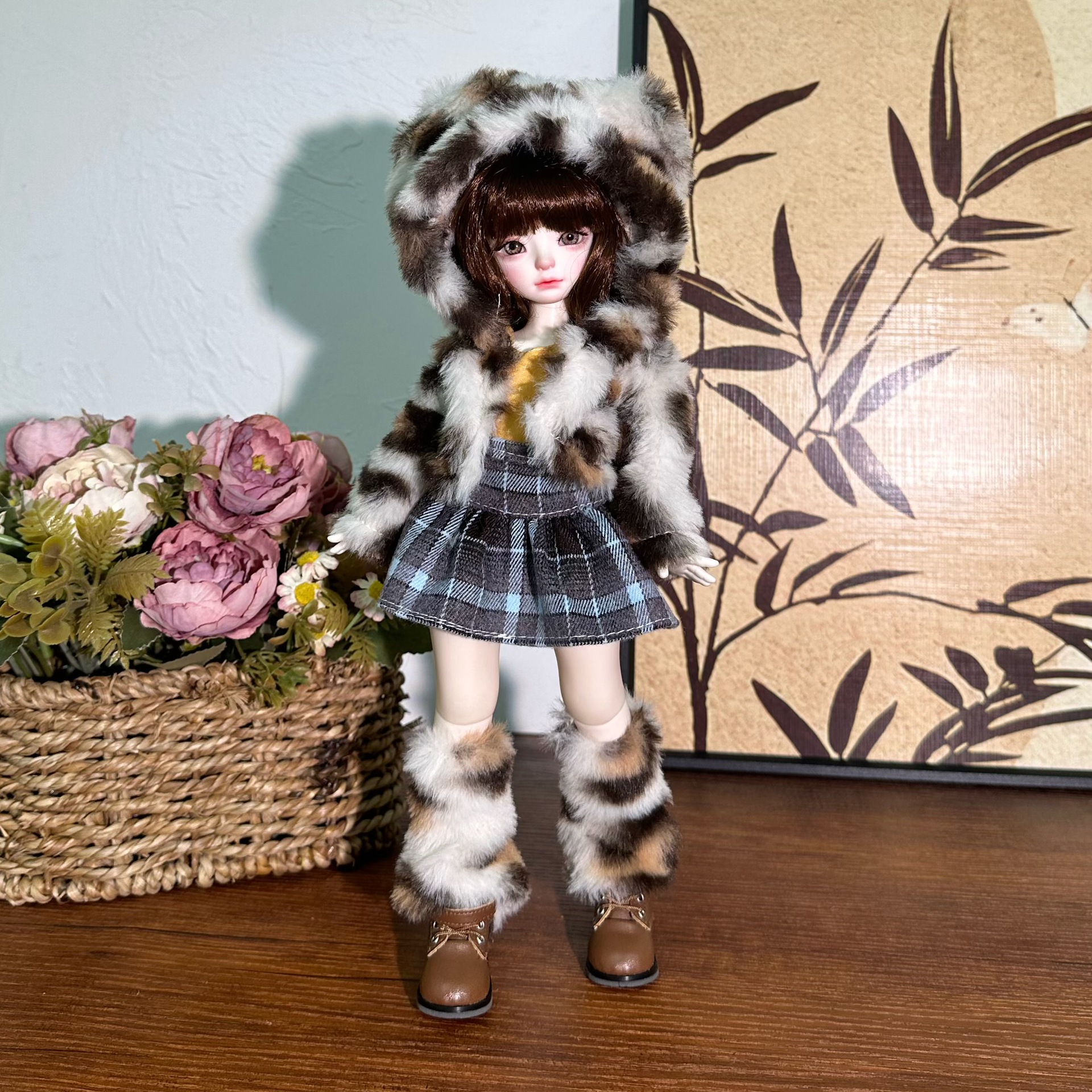 30cm BJD Doll Clothes for Girl - Winter Clothing Essentials ulasan dan harga