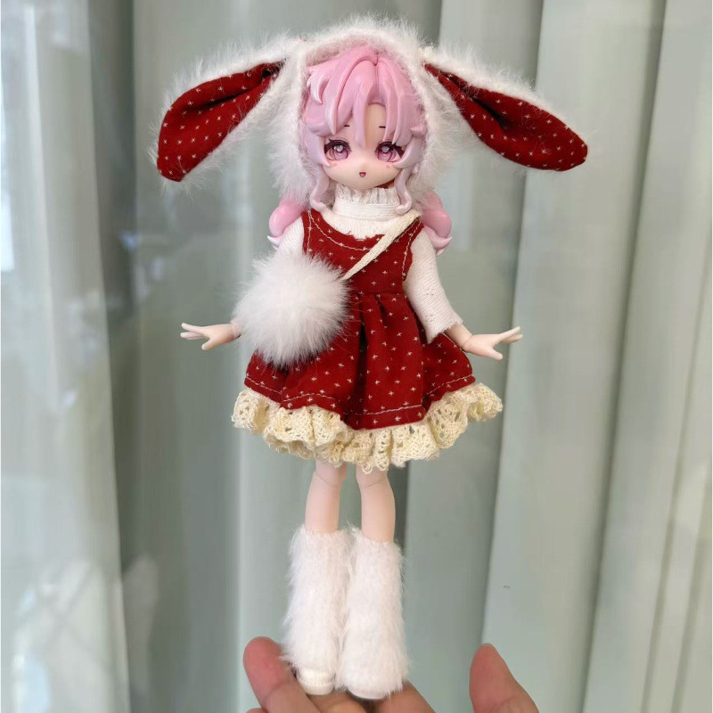 Winter Plush Doll Outfit Set 8 - Winter Clothing Essentials ulasan dan harga