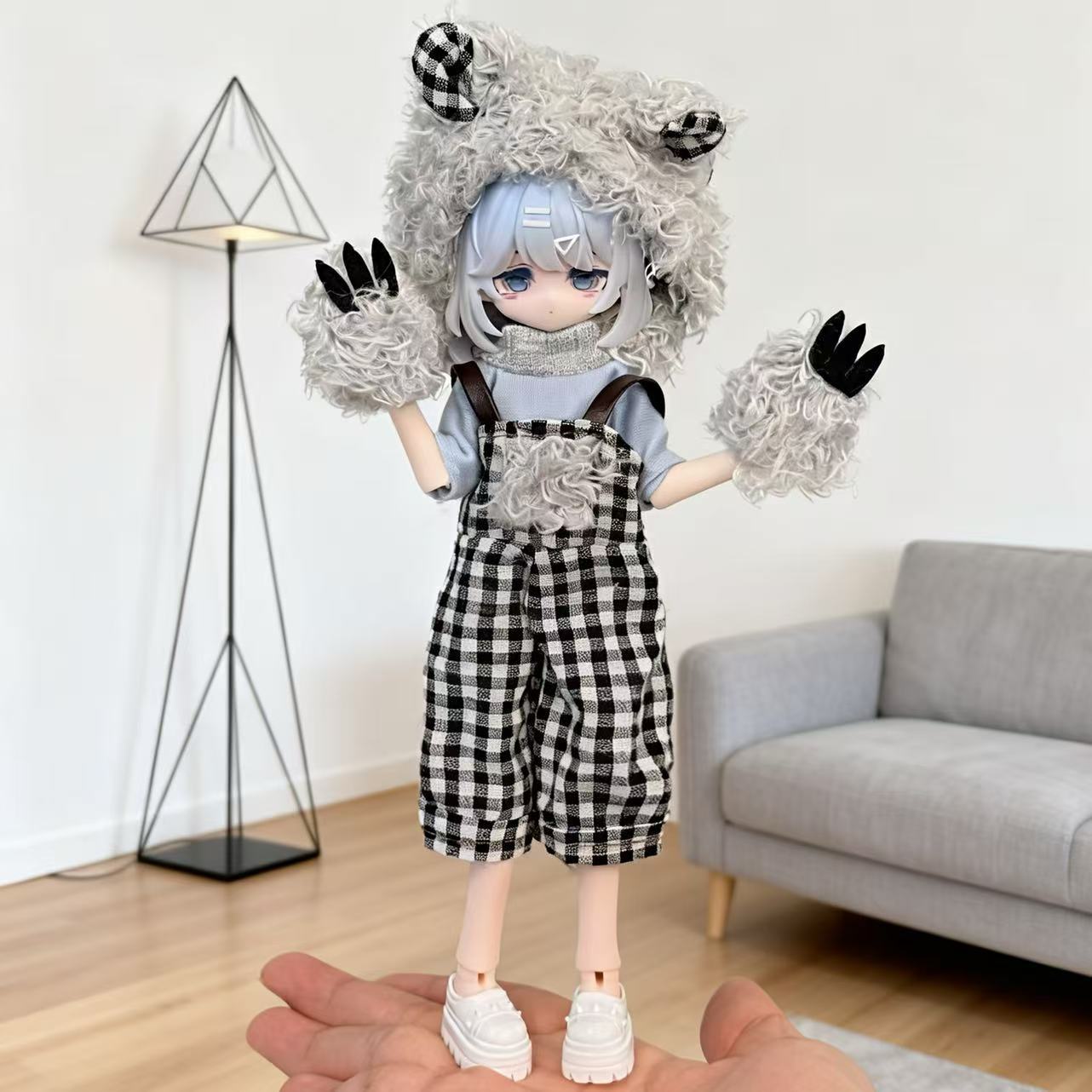 Winter Plush Doll Outfit Set 8 - Winter Clothing Essentials ulasan dan harga