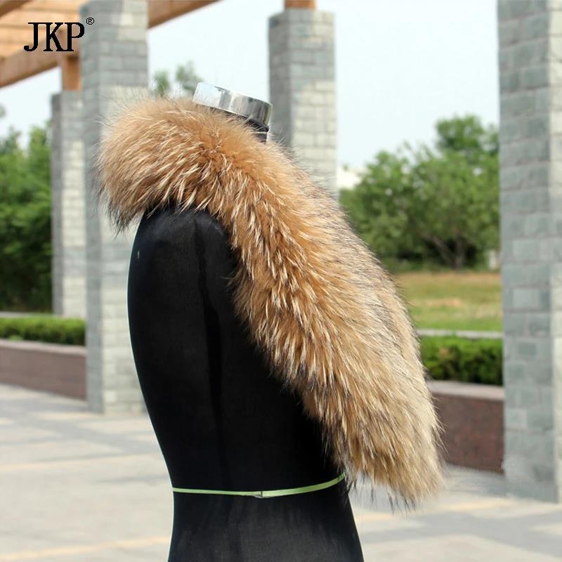 Natural Fur Collar Real raccoo - Winter Clothing Essentials ulasan dan harga