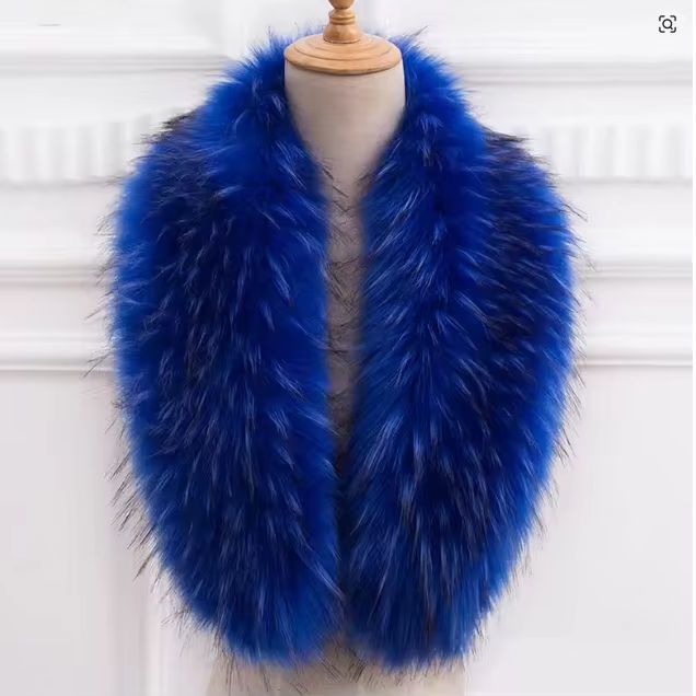 Natural Fur Collar Real raccoo - Winter Clothing Essentials ulasan dan harga
