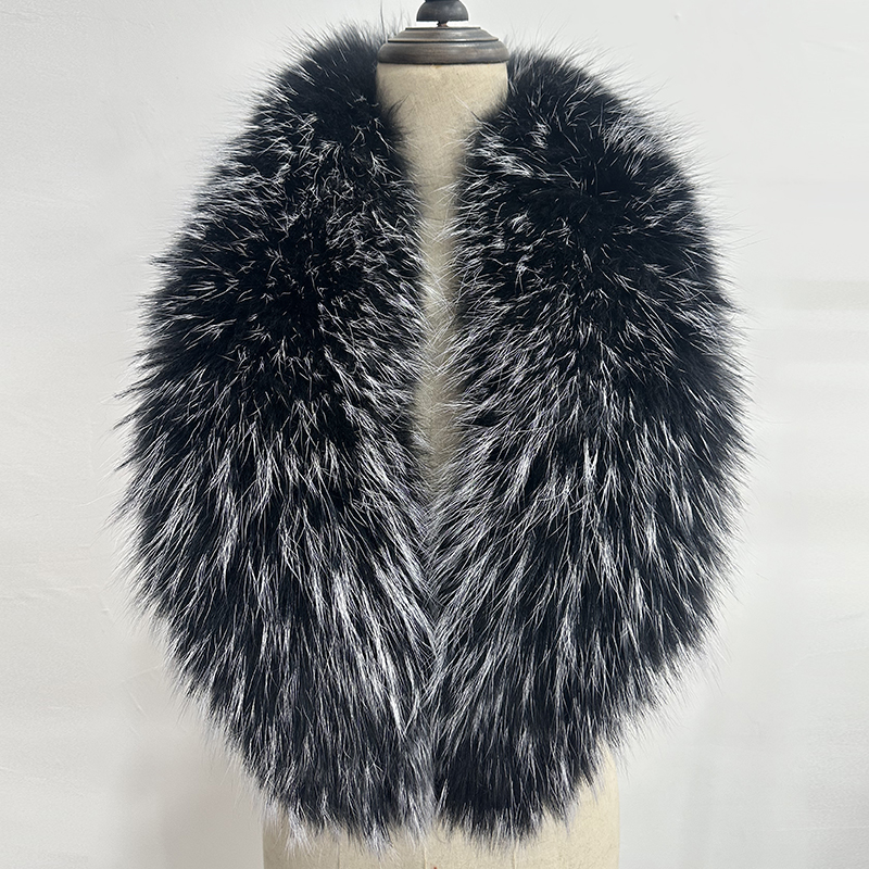 Natural Fur Collar Real raccoo - Winter Clothing Essentials ulasan dan harga