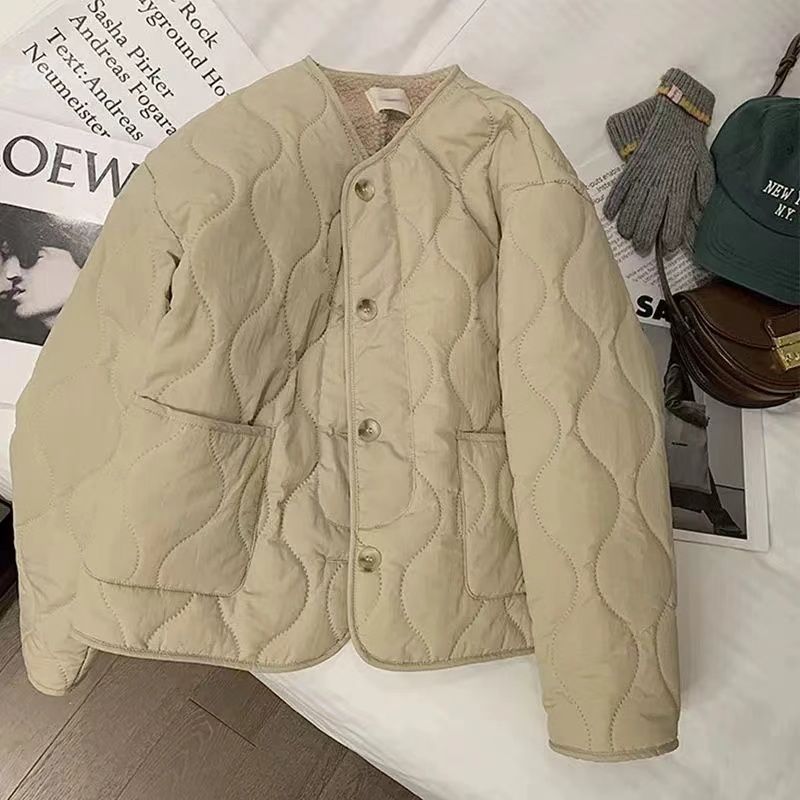 Autumn Winter Quilted Jacket B - Winter Clothing Trends For Women ulasan dan harga