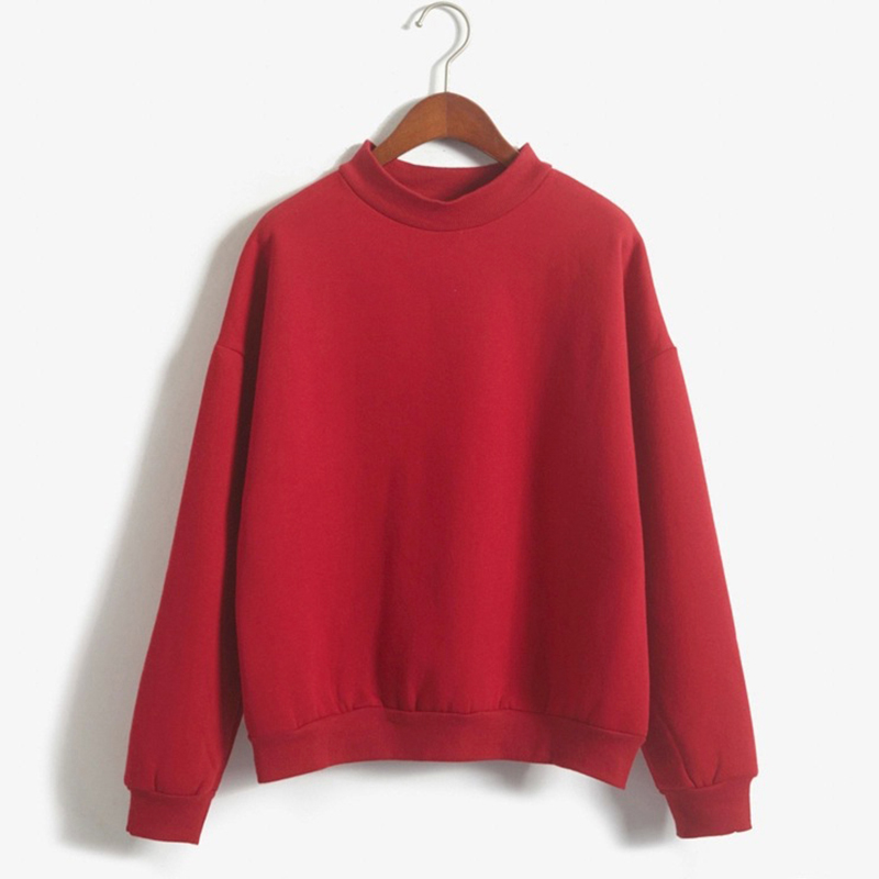 Fleecing Half High Neck Long S - Winter Clothing Trends For Women ulasan dan harga