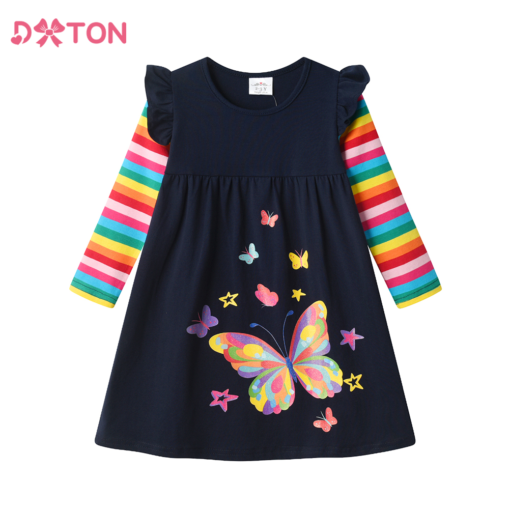 DXTON Children's Daily Dresses - Winter Clothing Toddler ulasan dan harga