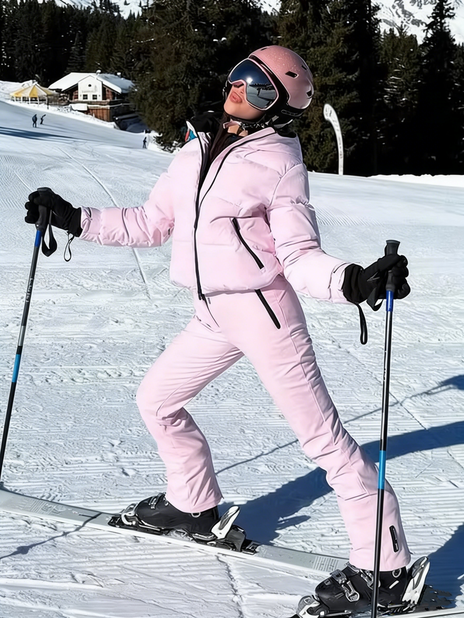 Winter Pink Thicken Warm Women - Winter Clothing ulasan dan harga