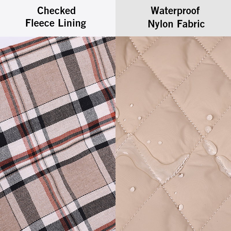 Waterproof Dog Jacket Checked  - Winter Clothing For Dogs ulasan dan harga