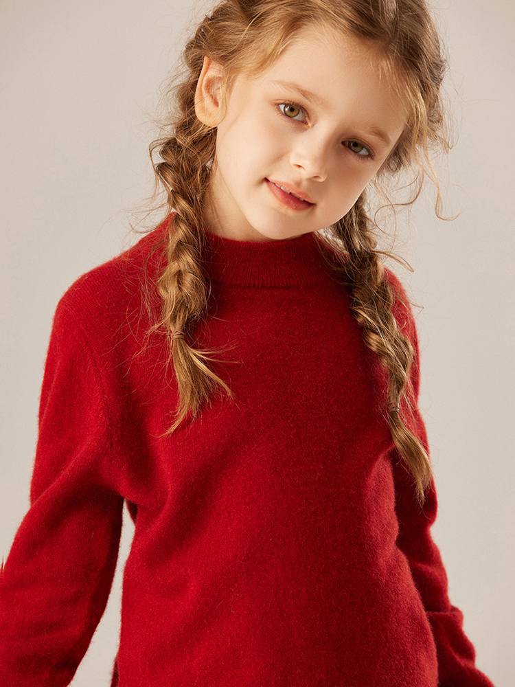 Children's Cashmere Sweater Mo - Winter Clothing Colors ulasan dan harga