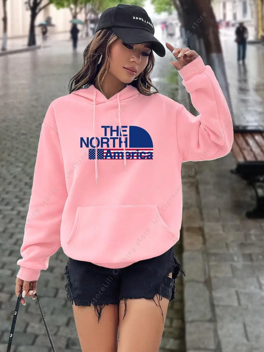 Womens Hoodies Graphic Letter  - Winter Clothing Trends For Women ulasan dan harga