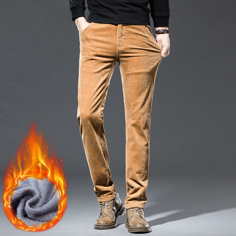 Winter New Men's Corduroy Flee - Winter Clothing Brands ulasan dan harga
